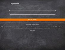 Tablet Screenshot of mycsp.com